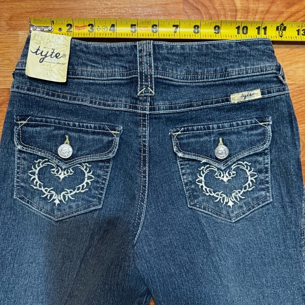 Girls Size 10 Tyte Blue Jeans Boot Cut High Rise Brand New Never Worn RN# 88083 - Picture 12 of 12